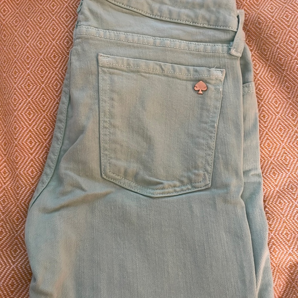 Kate Spade Turquoise Denim - Size 28